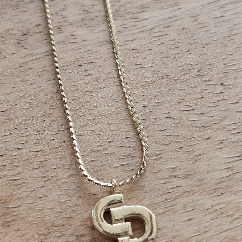 Dior Gold Interlocking Necklace - Picture 11 of 11
